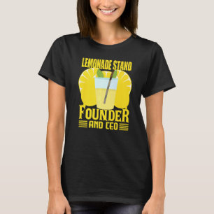 Lemonade Stand For Kids Lemonade Stand Founder An T-Shirt