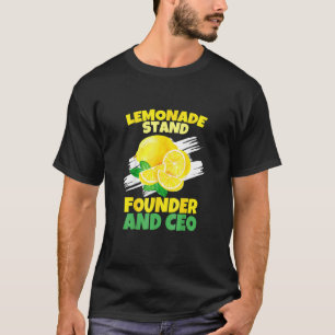 Lemonade Stand Founder And Ceo  Lemonade Stand  Cr T-Shirt