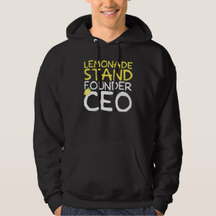 Lemonade Stand Founder & Ceo Hoodie
