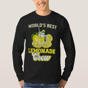 Lemonade Stand Lemon Juice Store Staff Citrus Staf T-Shirt