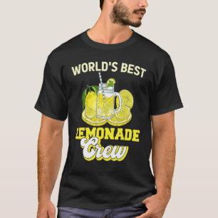 Lemonade Stand Lemon Juice Store Staff Citrus Staf T-Shirt