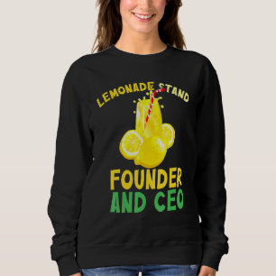 Lemonade Stand Lemon Squad Sweatshirt
