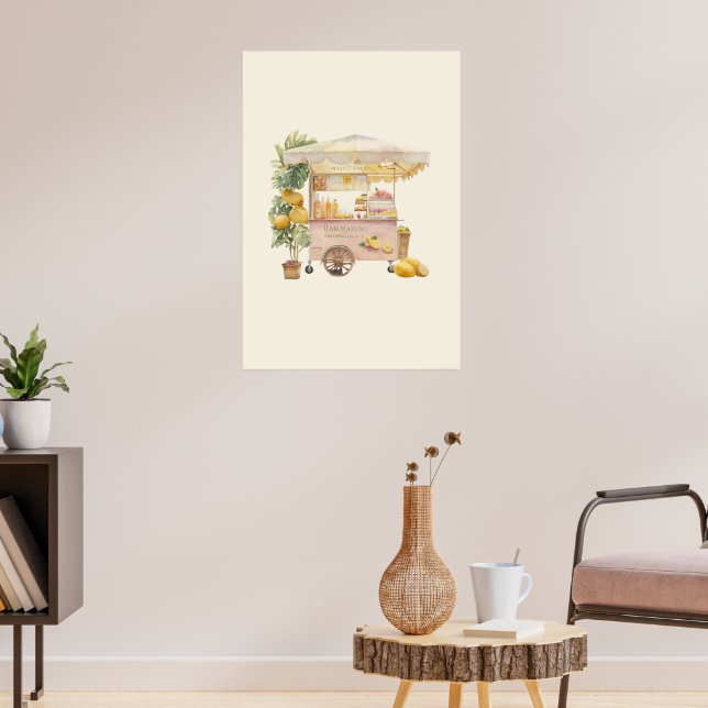 lemonade stand poster (Living Room 3)