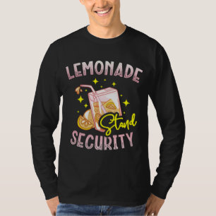 Lemonade stand security for a Lemon Fan Lemonade T-Shirt