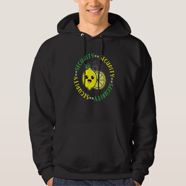 Lemonade Stand Security Juice Stand Lemonade Hoodie (Front)