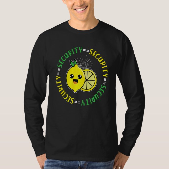 Lemonade Stand Security Juice Stand Lemonade T-Shirt (Front)