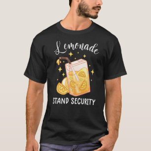 Lemonade Stand Security  Lemon Juice Lemonade Crew T-Shirt