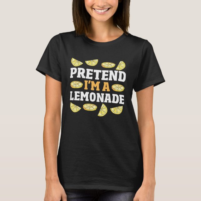 Lemonade Stand Security  Lemon   Lemonade Stand T-Shirt (Front)