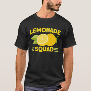 Lemonade Stand Squad Lemon Juice Business Lemon Ci T-Shirt