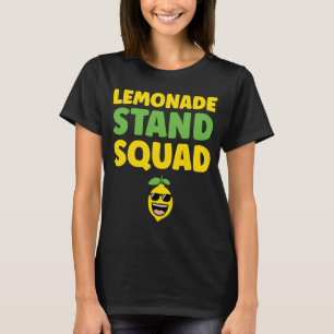 Lemonade Stand Squad Matching Lemonade Stand Crew T-Shirt