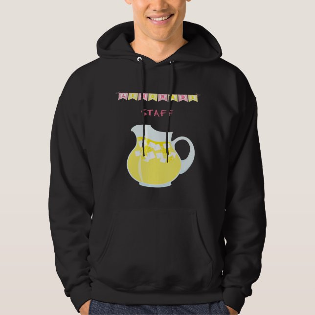 Lemonade Stand Staff For Children Or Adults Hoodie (Front)