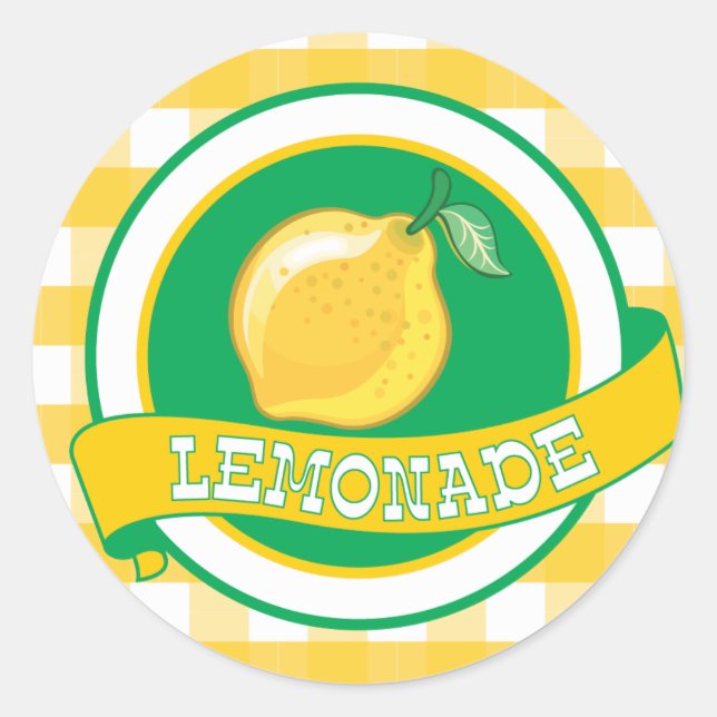 Lemonade Sticker (Front)