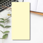 Lemonade Yellow Solid Colour | Classic Elegant Magnetic Notepad<br><div class="desc">Lemonade Yellow Solid Colour | Classic | Elegant | Trendy | Stylish | Gift</div>