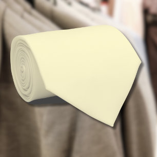 Lemonade Yellow Solid Colour   Classic Elegant Tie