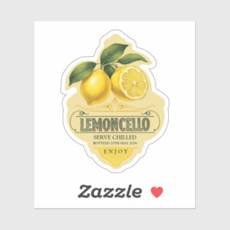 Lemoncello Vinyl Sticker