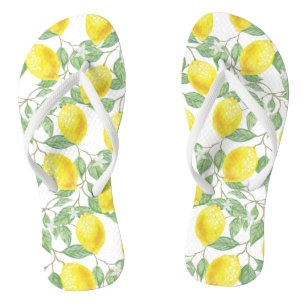 Lemons And Leaves Jandals
