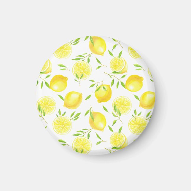 Lemons and leaves magnet (Front)