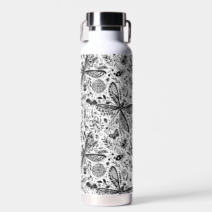 Lemons and leaves water bottle