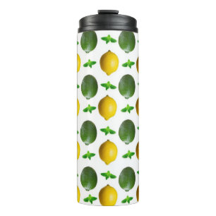 Lemons and Limes Thermal Tumbler