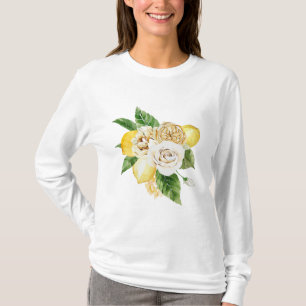 Lemons and roses bouquet T-Shirt