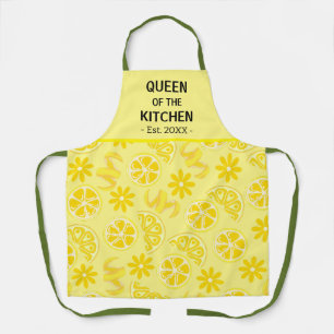 lemons citrus lemonade chef yellow apron