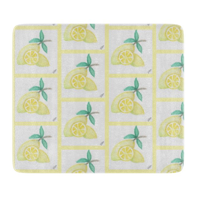 Lemons Cutting Board (Front)