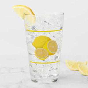 Lemons Drinking Glass