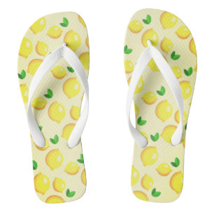 Lemons Flip Flops