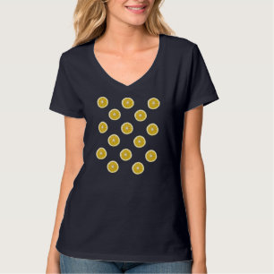 Lemons Fruit Pattern T-Shirt