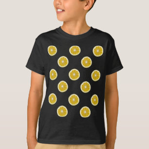 Lemons Fruit Pattern T-Shirt