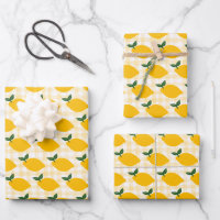 Lemons Gingham Cute CUSTOM Bridal Shower Birthday
