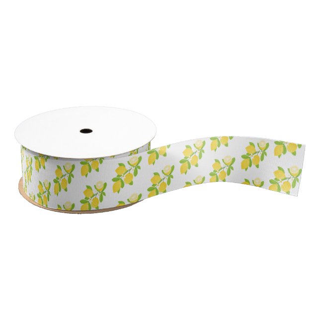 Lemons Grosgrain Ribbon (Spool)