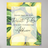 Lemons - Help the Busy Parents-to-Be Addressee