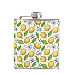 Lemons Hip Flask
