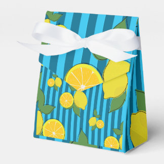 Lemons Illustration Favour Box