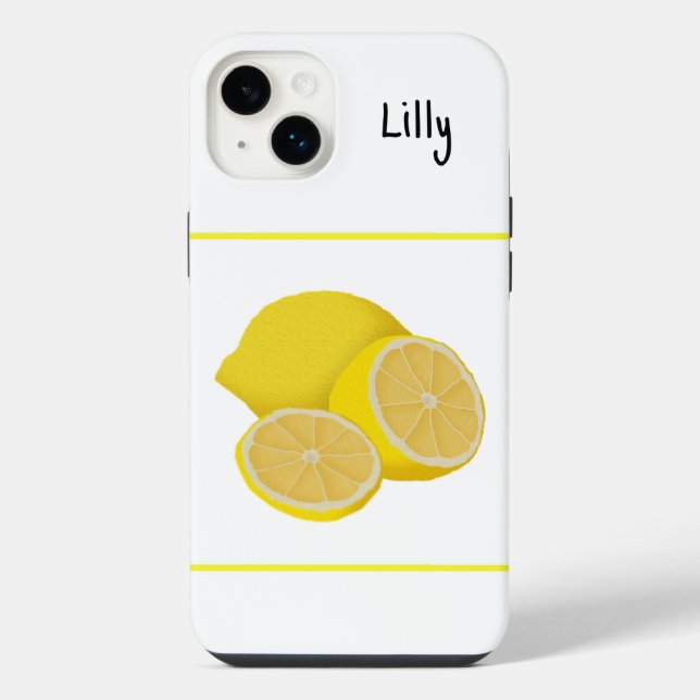 Lemons iPhone Case (Back)