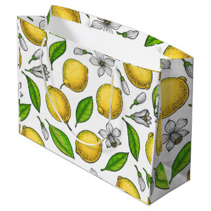 Lemons Large Gift Bag
