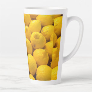 lemons latte mug