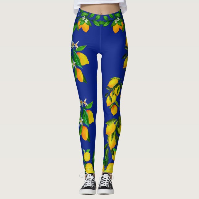 Lemons Leggings (Front)