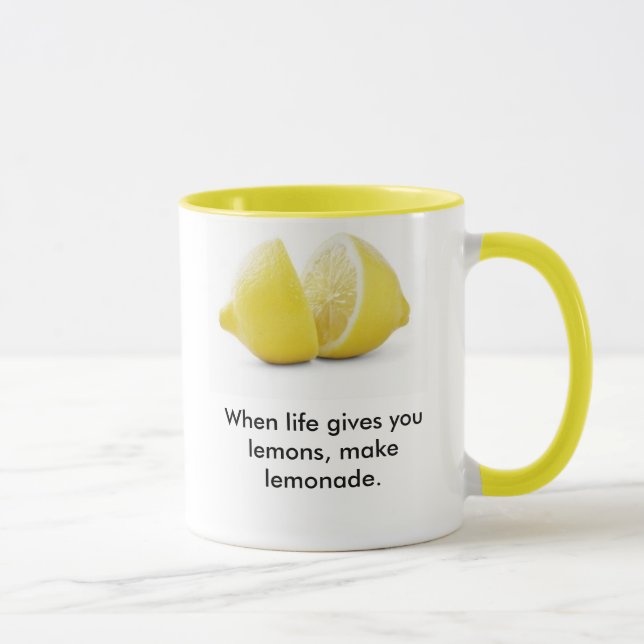 Lemons Lesson ! Mug (Right)