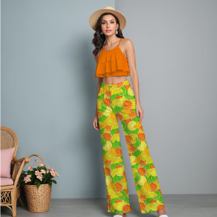 Lemons, limes and oranges  fabric