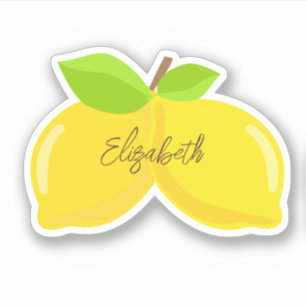 Lemons Name in Cursive