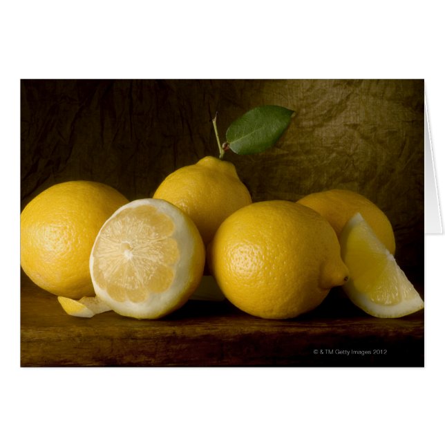 lemons on wood (Front Horizontal)