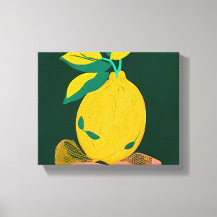 Lemon's Out of The Net Bag Canvas Print