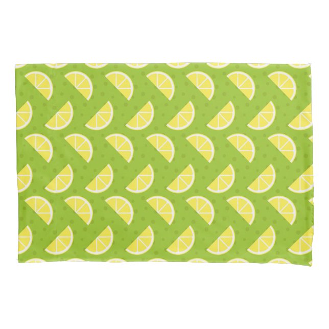 Lemons Pattern Pillowcase (Front)