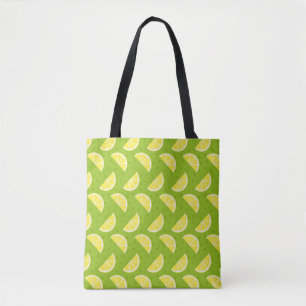 Lemons Pattern Tote Bag