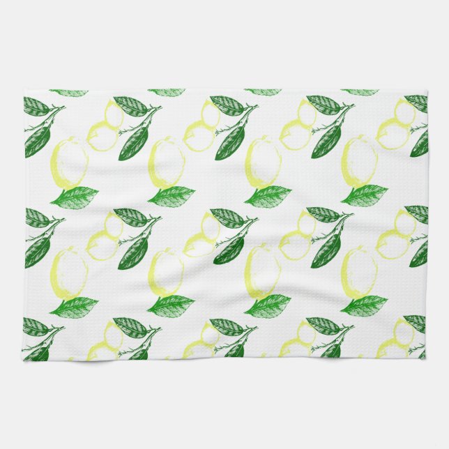 Lemons Tea Towel (Horizontal)
