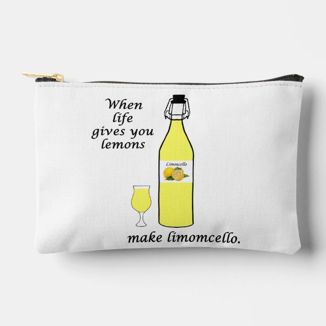Lemons to Limoncello Accessory Pouch (Front)