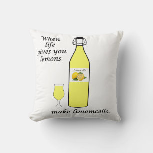 Lemons to Limoncello Cushion