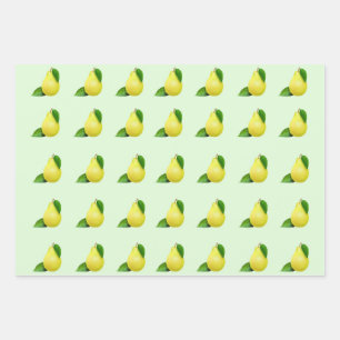 Lemons Triple Pack Wrapping Paper